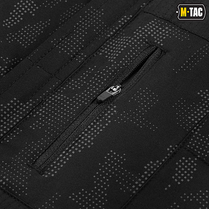 M-Tac шорти Training Black Reflective Camo– Мілітарист - зображення 6