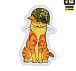 M-Tac наклейка Orange Cat– Мілітарист