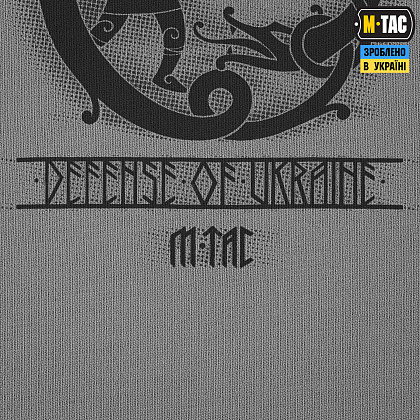 M-Tac футболка Defense Cotton Hard Oversize Light Grey– Мілітарист - зображення 6