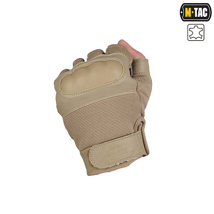 M-Tac рукавички безпалі Assault Tactical Mk.4 Khaki– Мілітарист - зображення 7