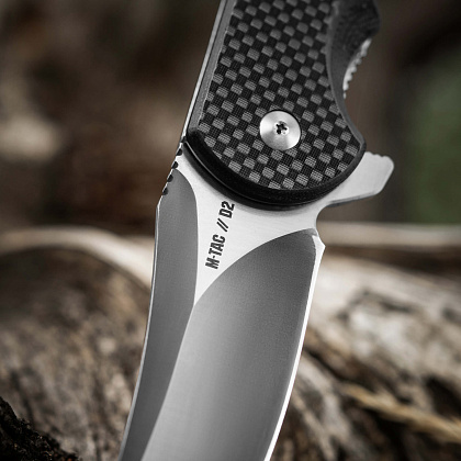 M-Tac ніж складний Type 25 Carbon/Steel– Мілітарист - зображення 11