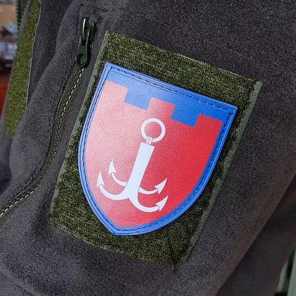 Шеврон ПВХ ТрО 122 бригади ЗСУ Одеса– Милитарист - фото 3