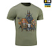 M-Tac футболка Rex team Light Olive– Мілітарист - мініатюра 4