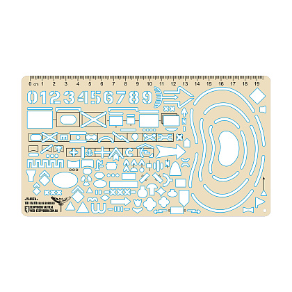 Ecopybook Tactical лінійка тактична розвідки NATO/UA (синий кант)– Милитарист - фото 1