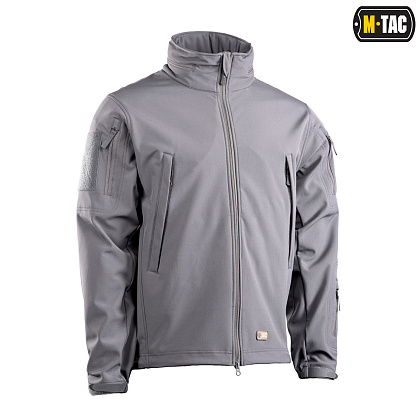 M-Tac куртка Soft Shell Grey– Милитарист - фото 3