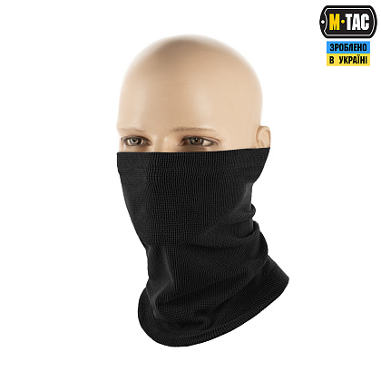M-Tac шарф-труба мікрофліс ріп-стоп Black– Мілітарист - зображення 1