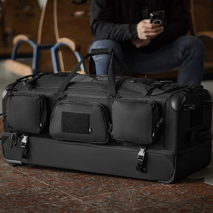 M-Tac сумка транспортна 185л Black– Мілітарист - зображення 44
