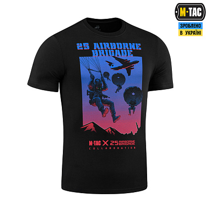 M-Tac футболка 25 Brigade Black– Мілітарист - зображення 3