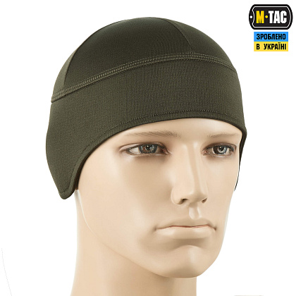 M-Tac шапка-підшоломник Gen.II мікрофліс ріп-стоп Dark Olive– Мілітарист - зображення 3