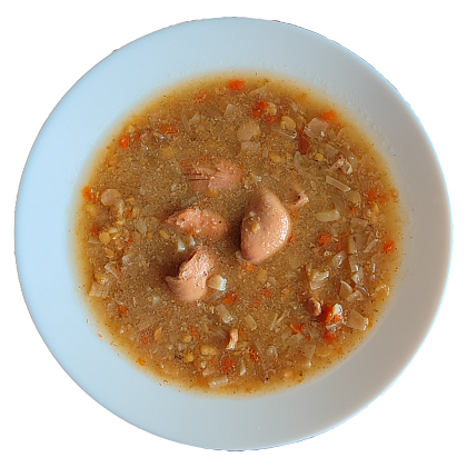 Макро Суп гороховий з куркою (реторт-пакет) 500г– Мілітарист - зображення 2