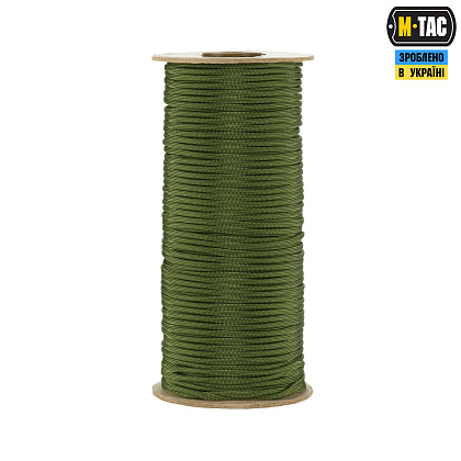 M-Tac паракорд 550 type III 100m Army Green– Мілітарист - зображення 3
