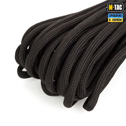 M-Tac паракорд 550 type III 15m Black– Мілітарист - зображення 3