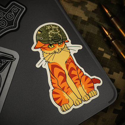 M-Tac наклейка Orange Cat– Милитарист - фото 9