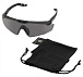 Revision окуляри Sawfly R3 Max Black Frame Smoke Lens Large– Мілітарист - мініатюра 1
