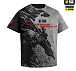 M-Tac футболка Warrior 1919 Oversize Light Grey– Милитарист - миниатюра 4
