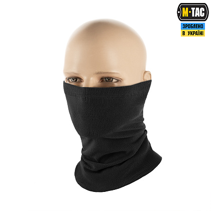 M-Tac шарф-труба довгий мікрофліс ріп-стоп Black– Мілітарист - зображення 1