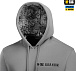 M-Tac кофта Hoodie My Home is my Castle Oversize Hard Light Grey– Мілітарист - мініатюра 7