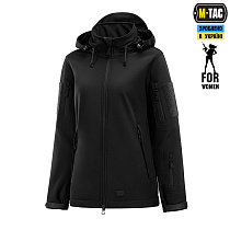 M-Tac куртка Soft Shell Lady Black– Мілітарист