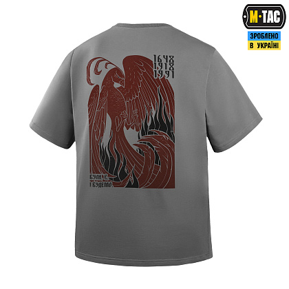 M-Tac футболка Жар-птиця Cotton Hard Light Grey– Мілітарист - зображення 5