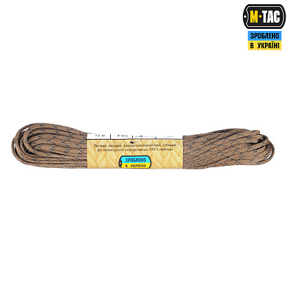 M-Tac паракорд 550 type III 15m Coyote Camo Diamond– Мілітарист - зображення 2