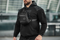  M-Tac сумка Sling Pistol Bag Hex с липучкой Black