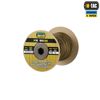 M-Tac паракорд Minicord 60m Coyote– Милитарист - фото 1