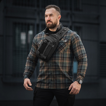 M-Tac сумка Sling Civilian Lite-NR Black– Милитарист - фото 19