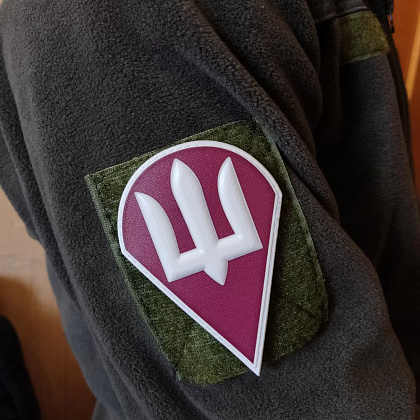 Шеврон ПВХ Десантно-штурмових військ Збройних сил України об'ємний– Милитарист - фото 3