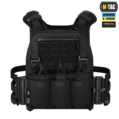 M-Tac плитоноска Cuirass Elite Black– Мілітарист - зображення 2