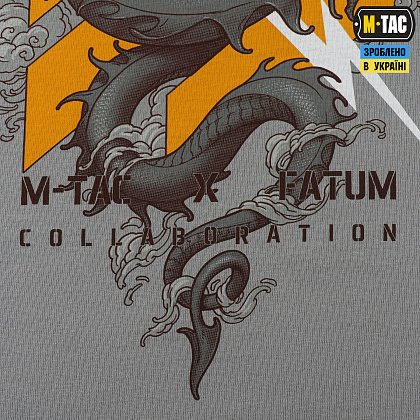 M-Tac футболка Fatum Group Light Grey– Мілітарист - зображення 9