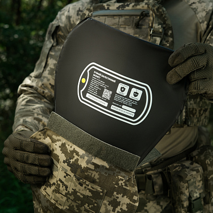 M-Tac фартук противоосколочный с баллистическим пакетом 2 класс (BRONYX) Laser Cut XL MM14– Милитарист - фото 25