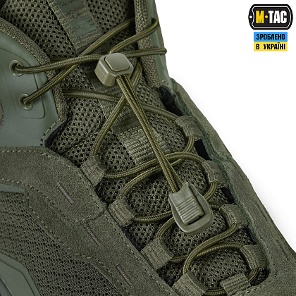 M-Tac шнурки Elastic Shoelaces OD Green 120 см– Мілітарист - зображення 5