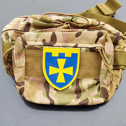 Шеврон ПВХ ТрО 116 бригади ЗСУ Полтава– Милитарист - фото 2