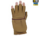 M-Tac рукавички безпалі з клапаном Windblock 295 Tan– Мілітарист - мініатюра 8