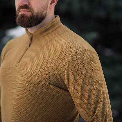 M-Tac термосорочка фліс Delta Level 2 Hex Coyote– Мілітарист - зображення 15