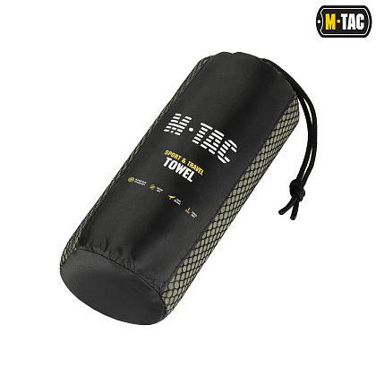 M-Tac полотенце микрофибра 150х75 army green– Милитарист - фото 4