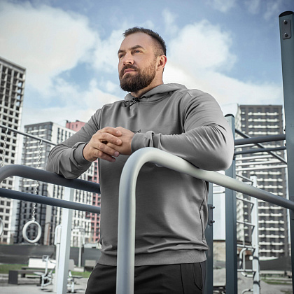 M-Tac кофта Hoodie Born by Revolution Light Grey– Мілітарист - зображення 19