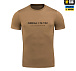 M-Tac футболка Омега Coyote Brown– Мілітарист - мініатюра 3