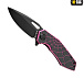 M-Tac ніж складний Type 12 Spider Web Black/Pink– Мілітарист - мініатюра 4
