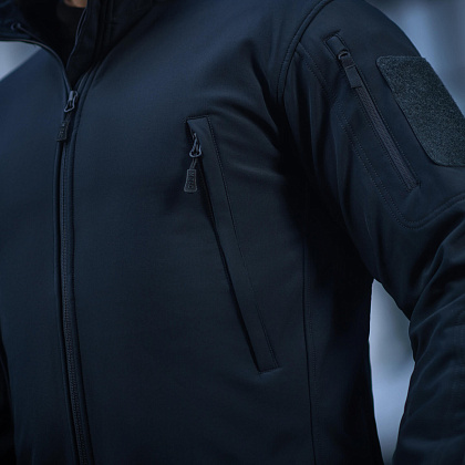M-Tac куртка Soft Shell Navy Blue– Милитарист - фото 15