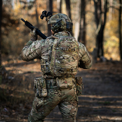 M-Tac рюкзак Sturm з ергономічними лямками X-Large Elite Gen.II Multicam– Мілітарист - зображення 6