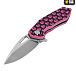 M-Tac ніж складний Type 12 Skull Black/Pink/Steel (Сорт 2)– Мілітарист - мініатюра 1