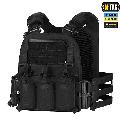 M-Tac плитоноска Cuirass FAST Elite Black– Милитарист - фото 1