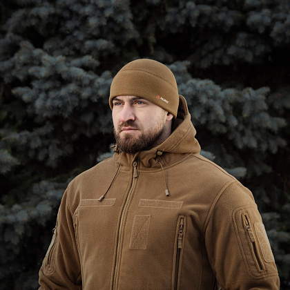 M-Tac шапка Watch Cap Polartec Cold Weather Coyote– Мілітарист - зображення 7