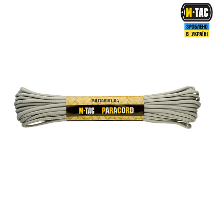 M-Tac паракорд 550 type III 15m Titanium– Мілітарист - зображення 1