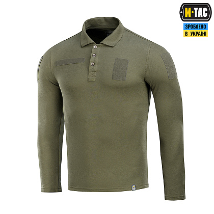 M-Tac поло тактичне довгий рукав 65/35 Army Olive– Мілітарист - зображення 1