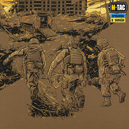 M-Tac футболка EVAC Coyote Brown– Мілітарист - зображення 6