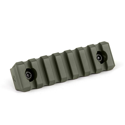 Крук Рейка Пікатінні на 7 слоти із кріпленням стандарту  M-Lok OD Green (9014)– Милитарист - фото 1