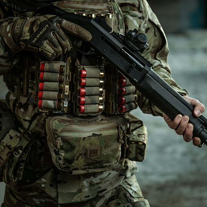 M-Tac патронташ на липучке для патронов 12 калибра Multicam– Милитарист - фото 17