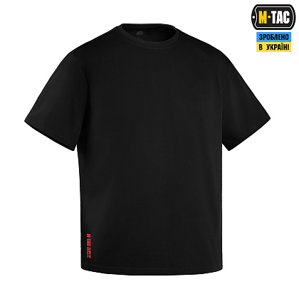 M-Tac футболка Train Hard Oversized Cotton Hard Black– Мілітарист - зображення 4